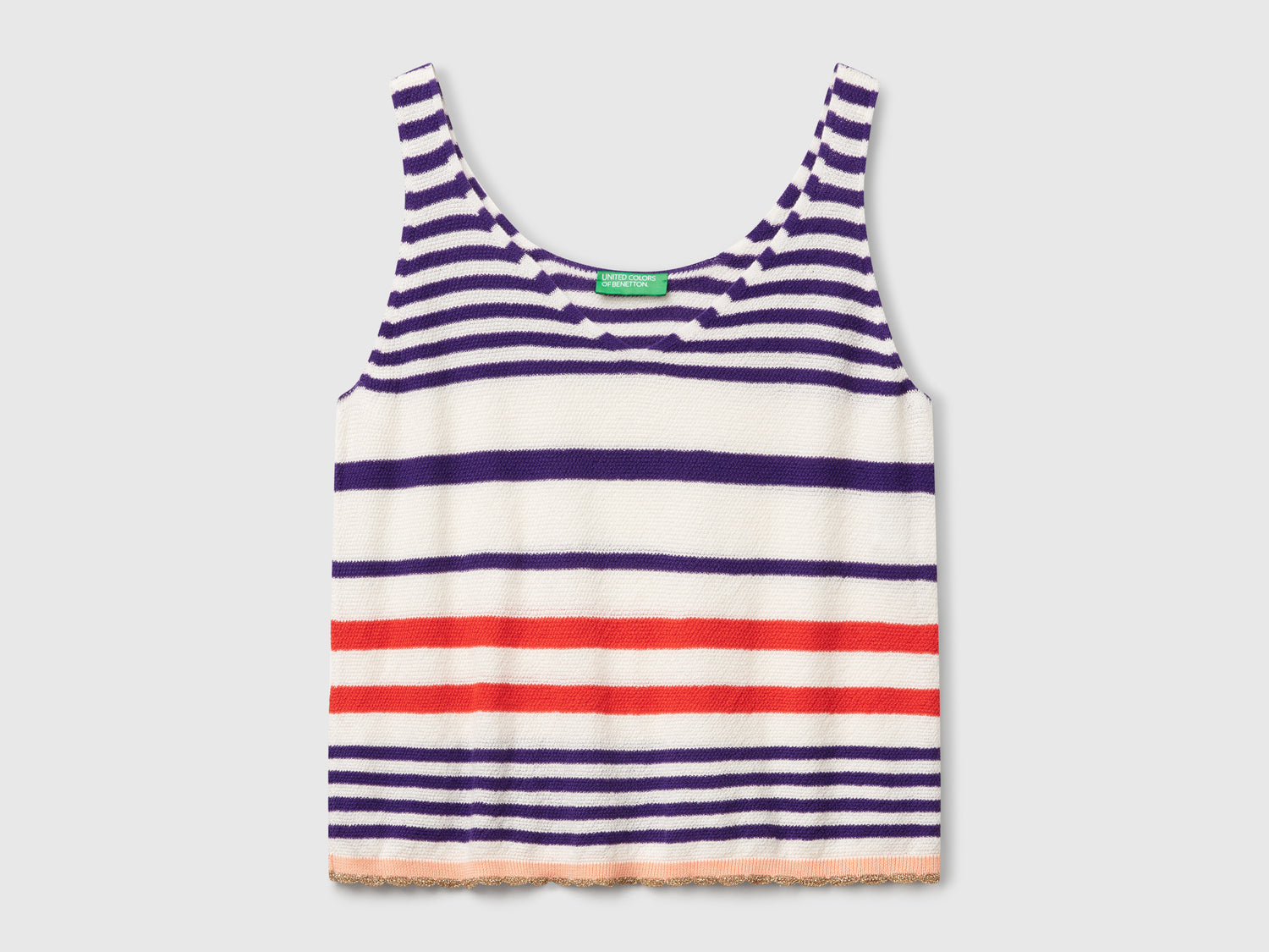 Top a righe da donna multi-color | Benetton Outlet
