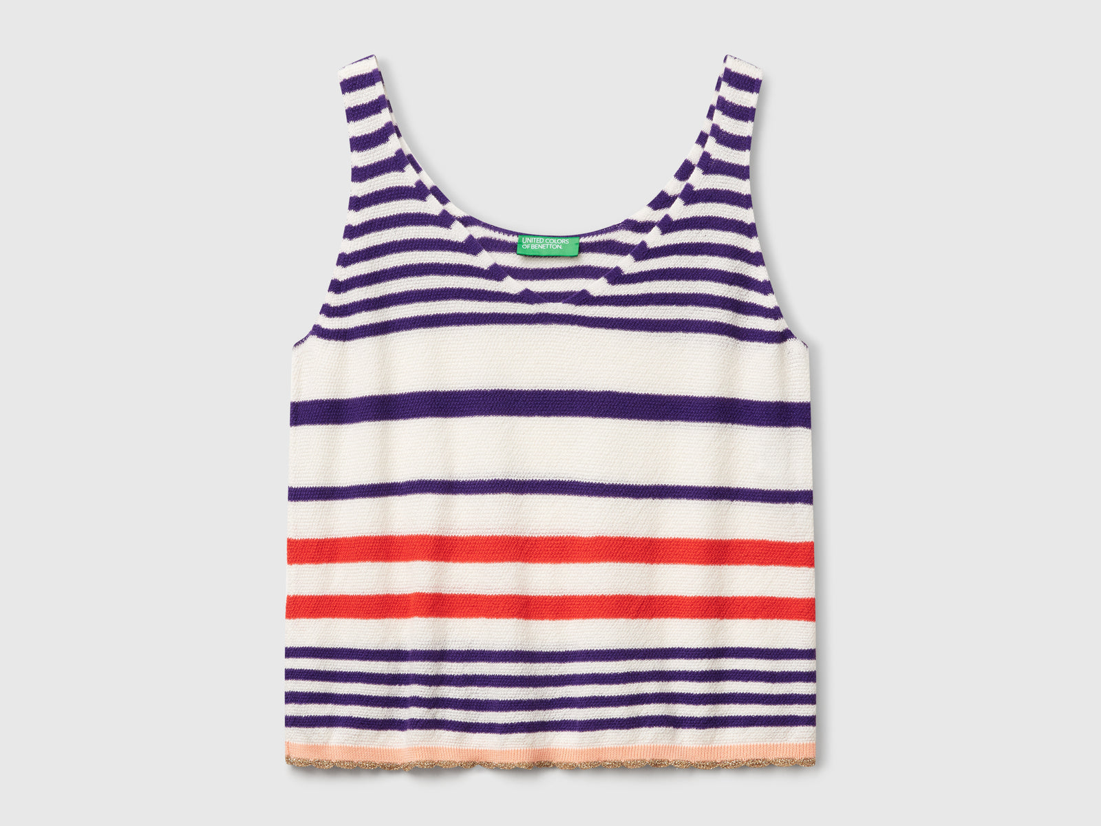 Top a righe da donna multi-color | Benetton Outlet