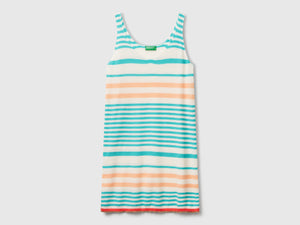 Vestito in maglia a righe