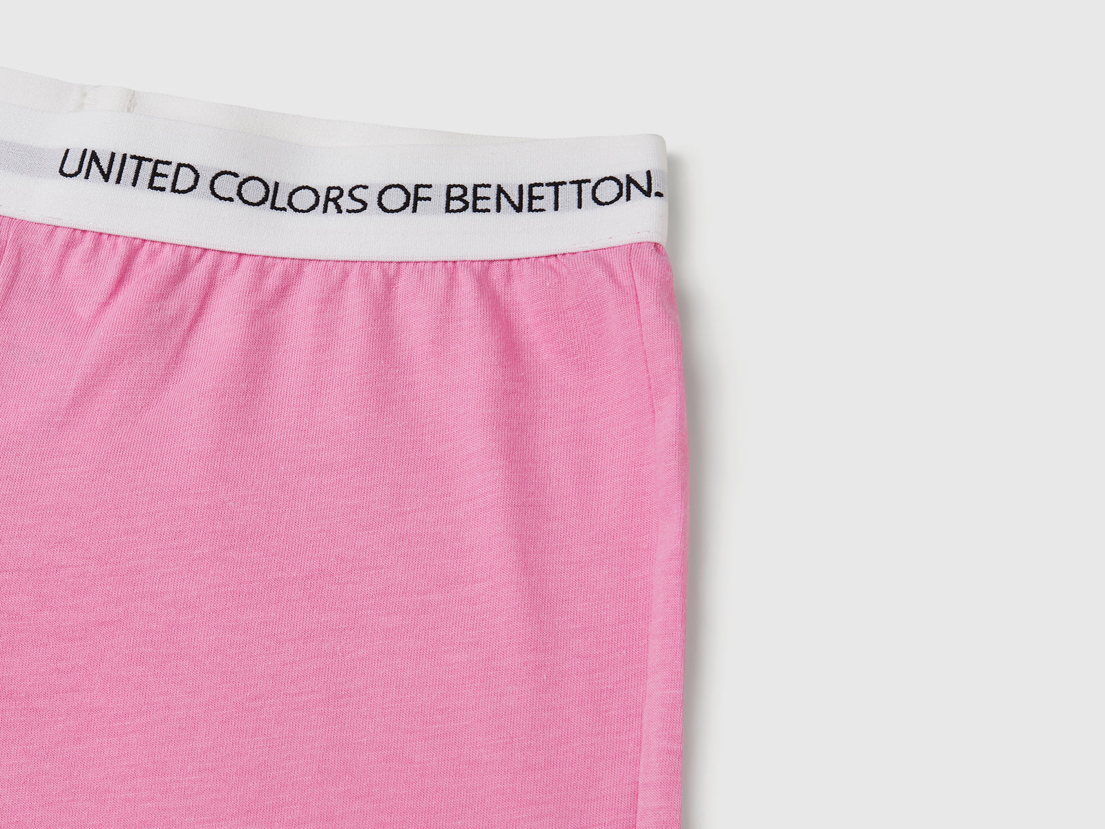 Pigiama in puro cotone da bambino rosa 3 | Benetton Outlet
