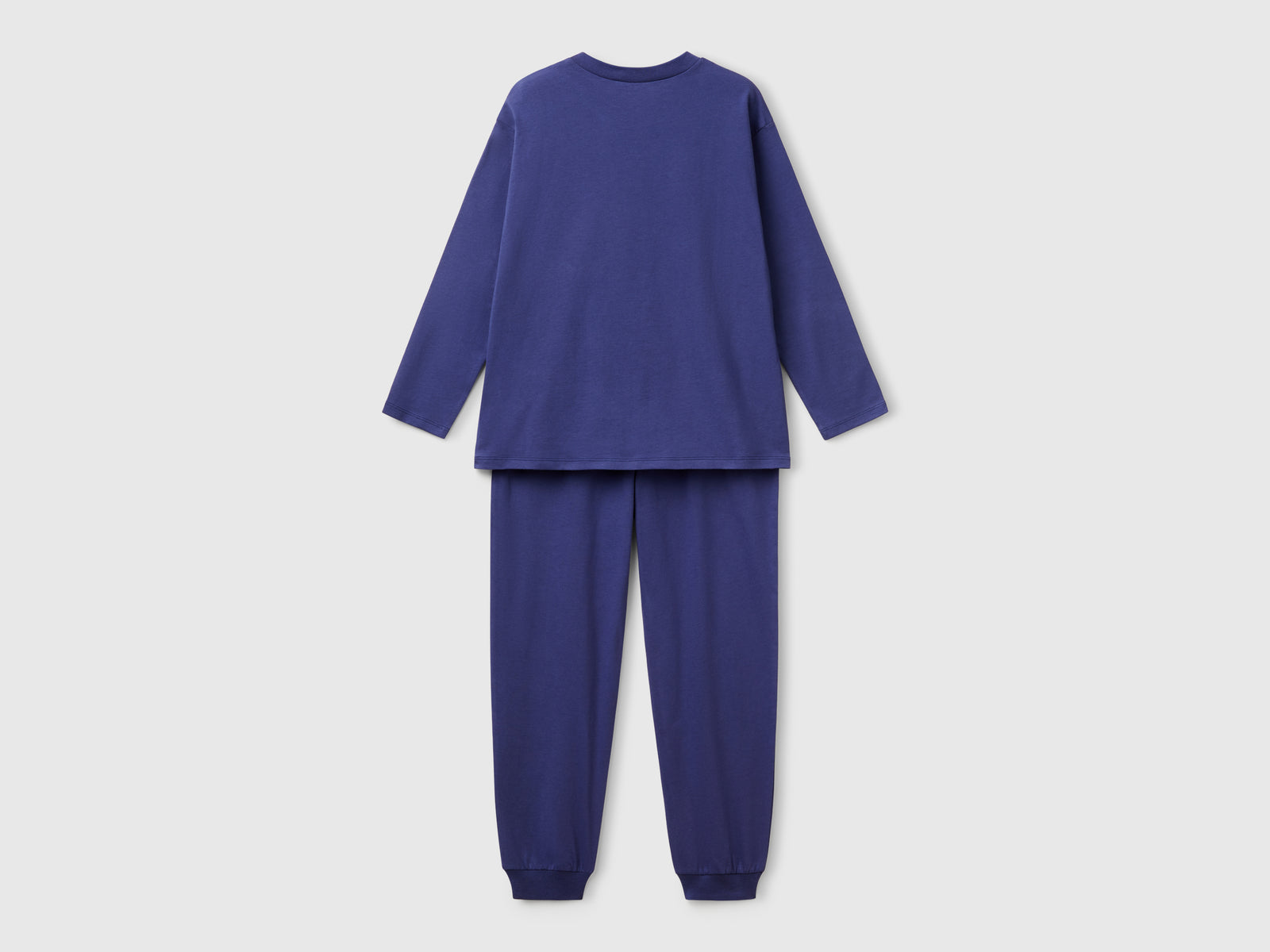 Pigiama in puro cotone da bambino blu 2 | Benetton Outlet