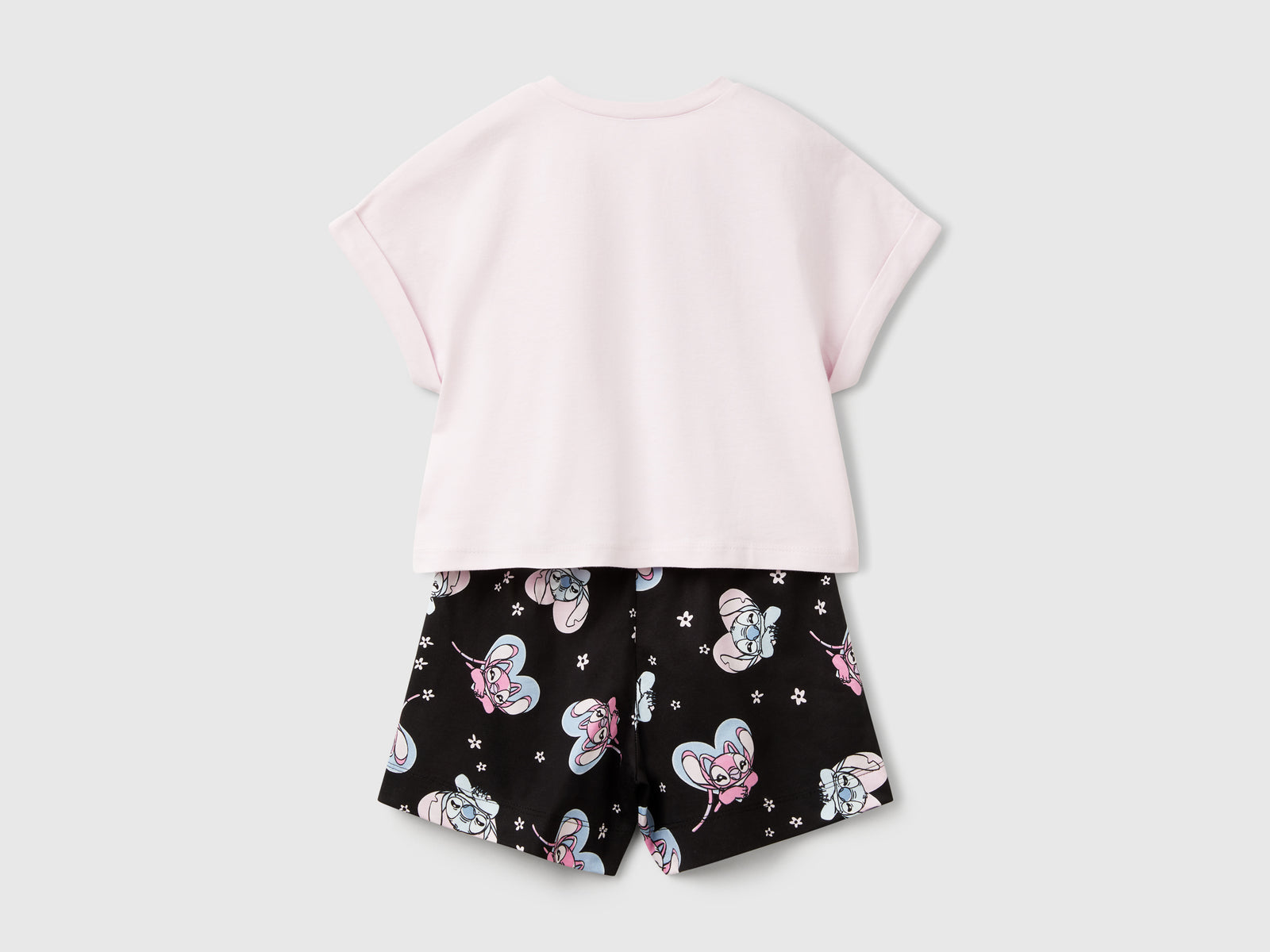 Pigiama corto Lilo & Stitch ©Disney da bambina lilla 2 | Benetton Outlet