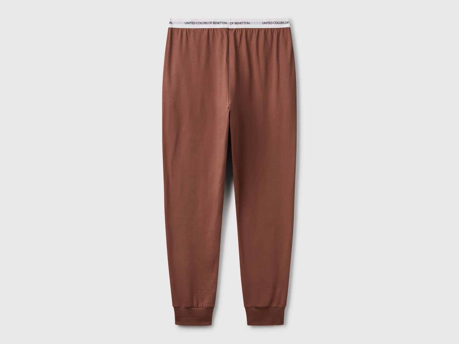 Pantaloni con elastico logato da uomo marrone 2 | Benetton Outlet