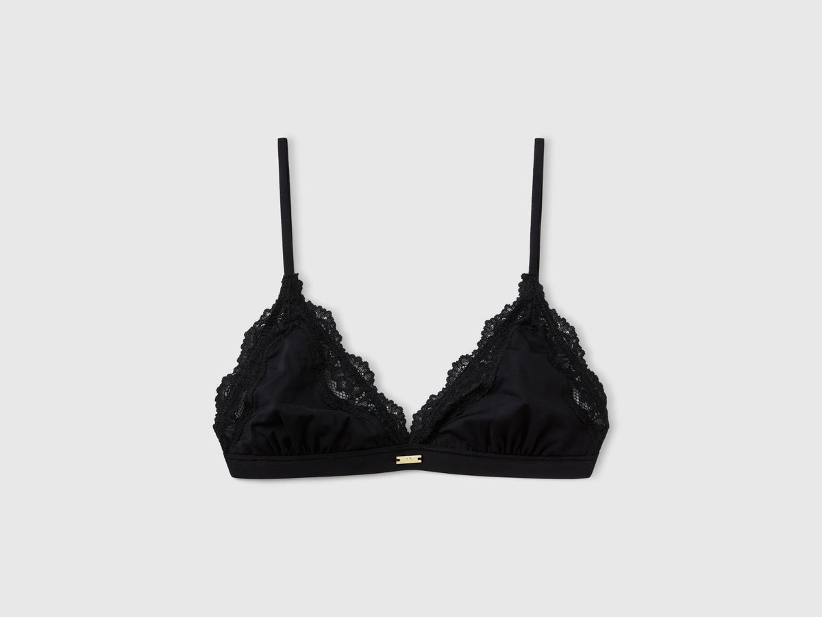 Reggiseno a triangolo con pizzo