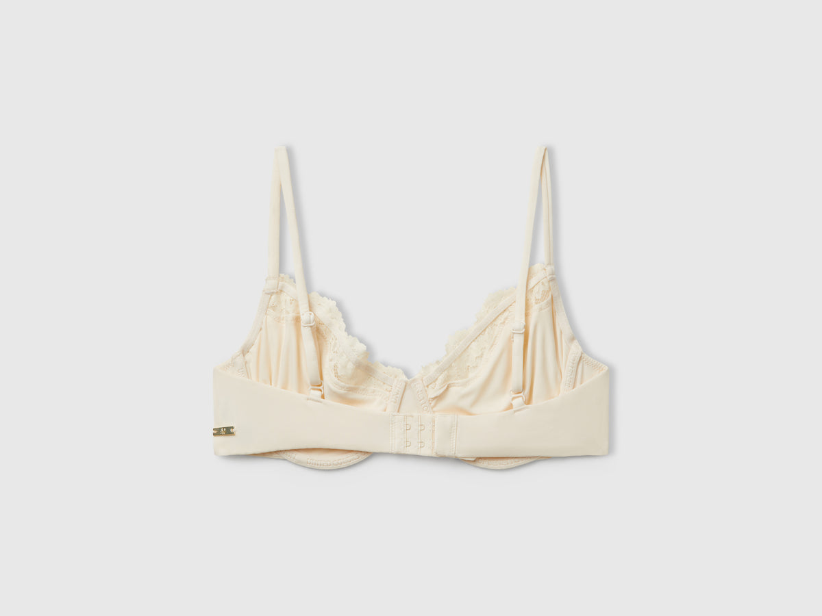 Reggiseno con ferretto e pizzo