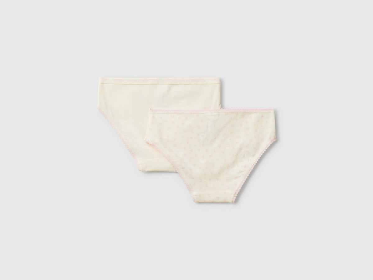 Due slip in cotone stretch