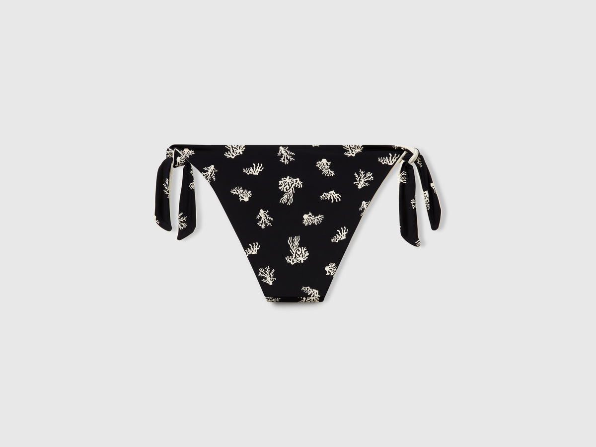 Slip mare con stampa coralli
