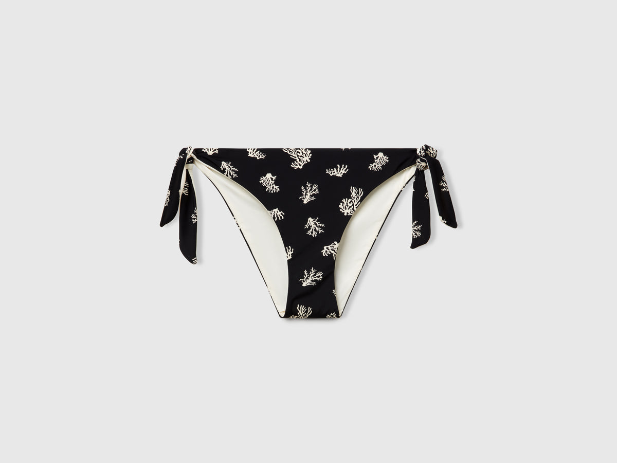 Slip mare con stampa coralli