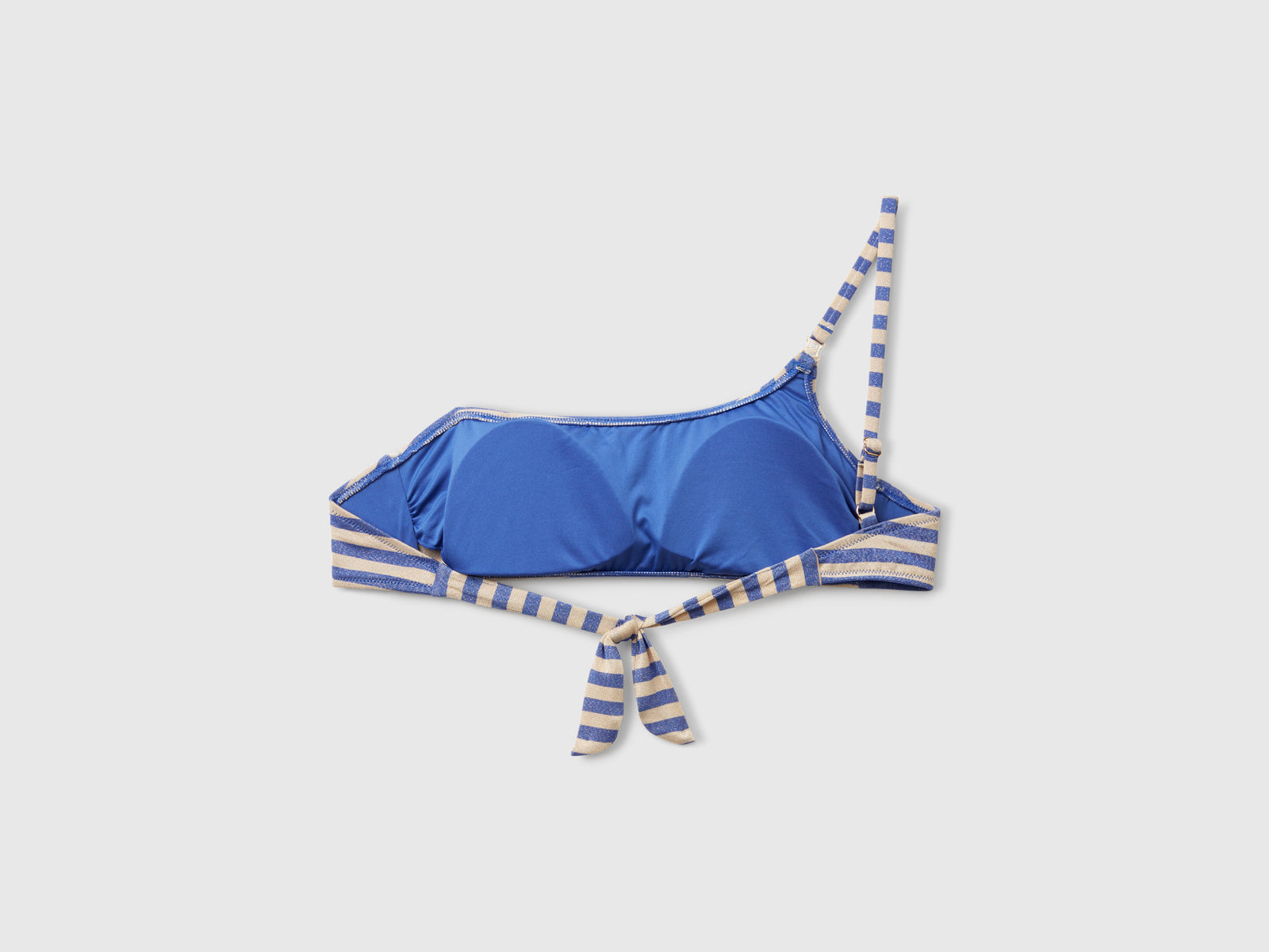 Fascia mare a righe con lurex da donna blu 2 | Benetton Outlet