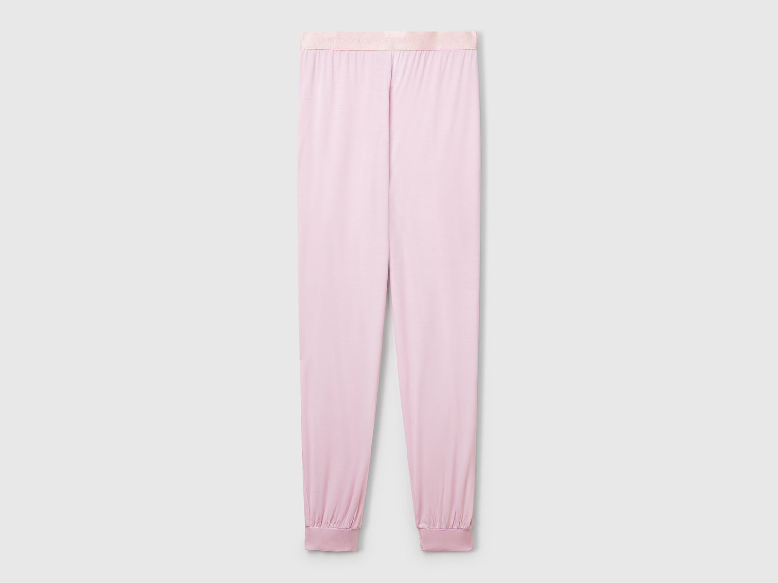 Pantaloni in Modal stretch da donna lilla | Benetton Outlet