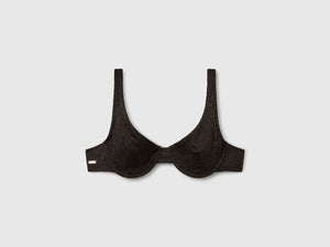 Reggiseno costume con lurex