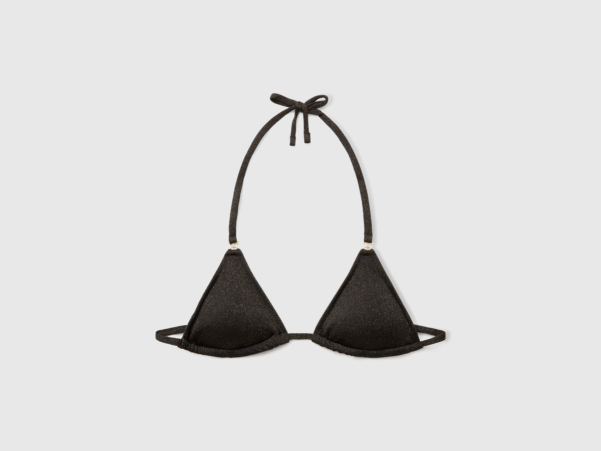 Triangolo mare con lurex