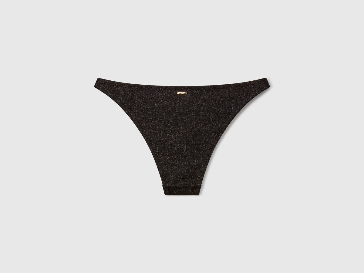 Slip mare fianco basso con lurex
