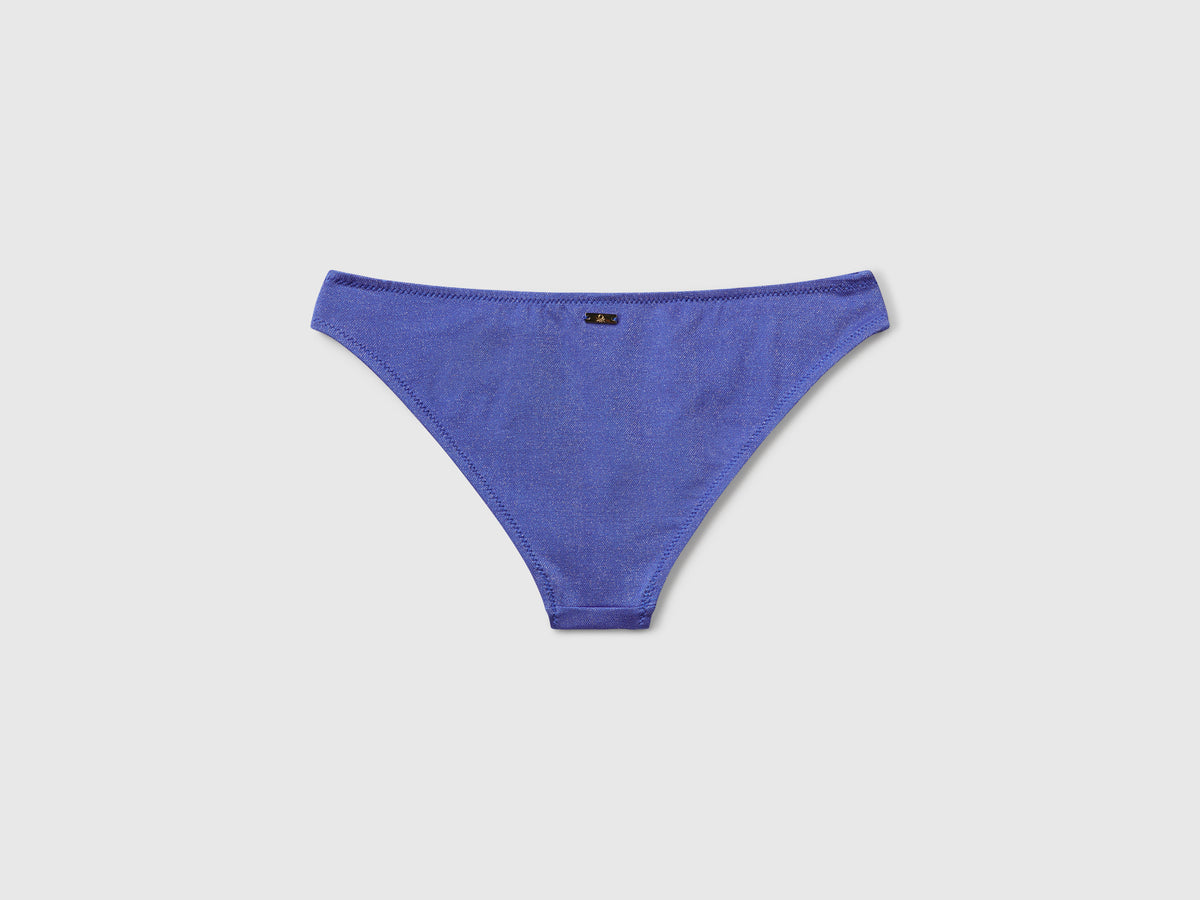Slip mare con lurex