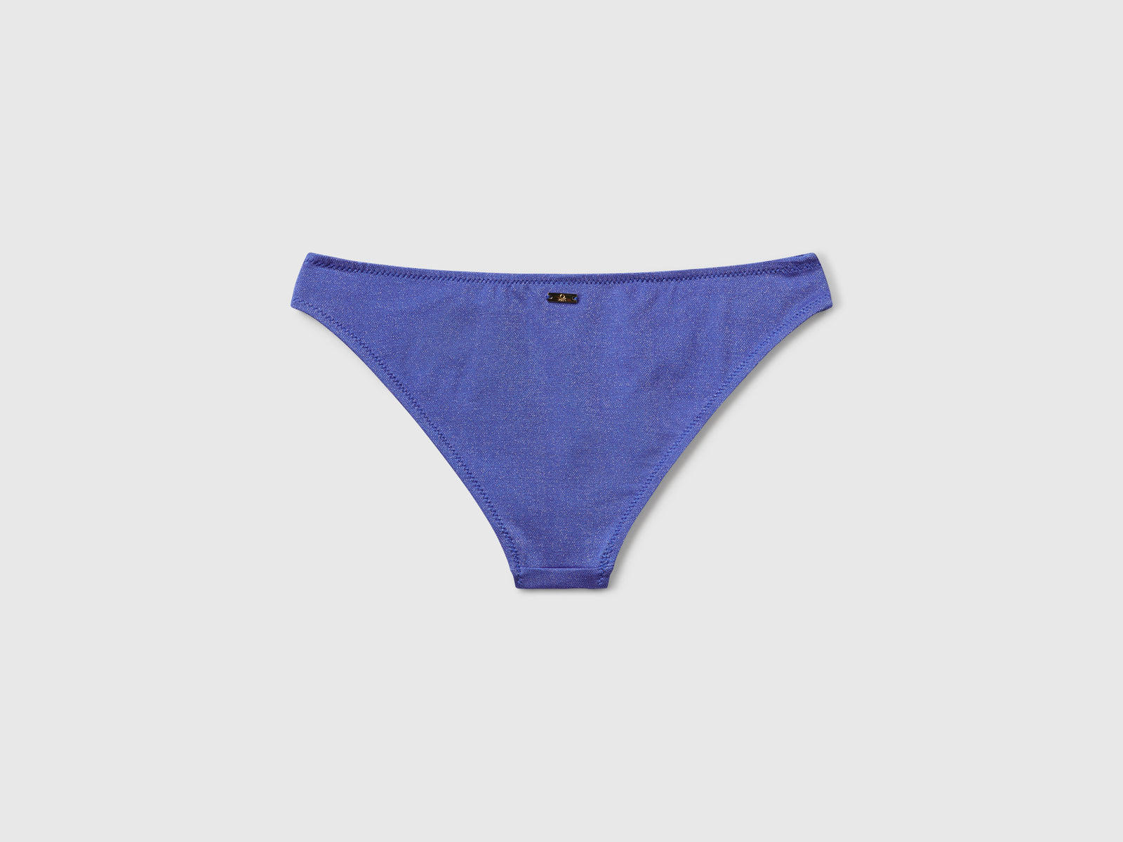 Slip mare con lurex da donna blu 2 | Benetton Outlet