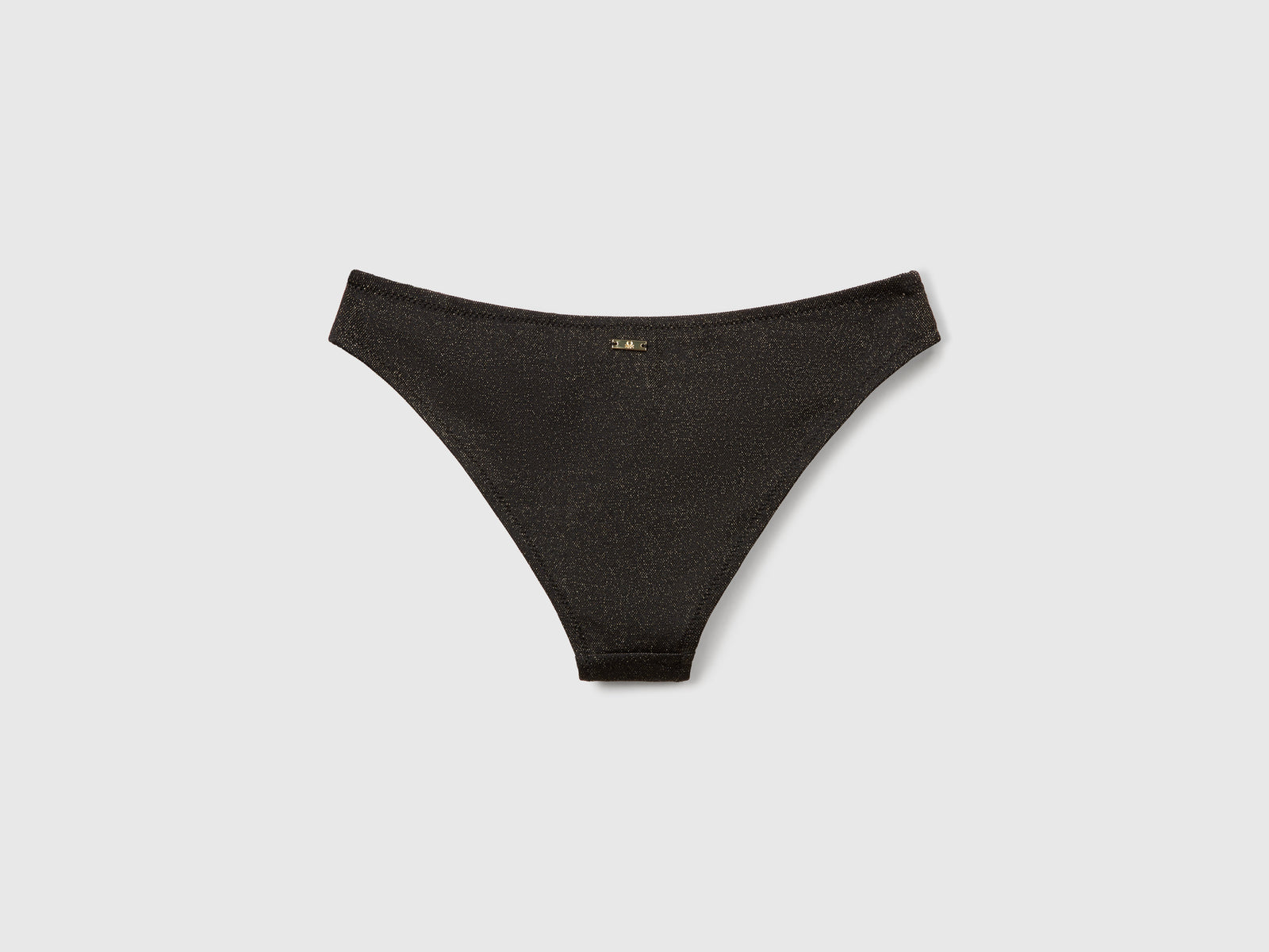 Slip mare con lurex da donna nero 2 | Benetton Outlet