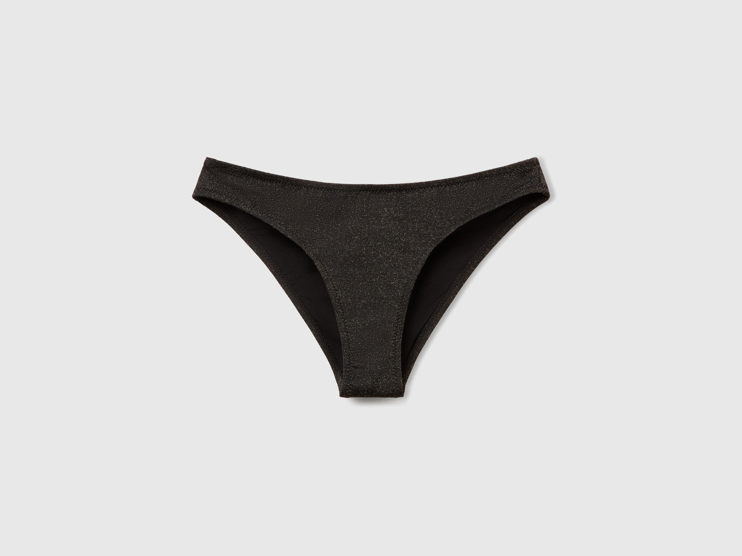 Slip mare con lurex da donna nero | Benetton Outlet