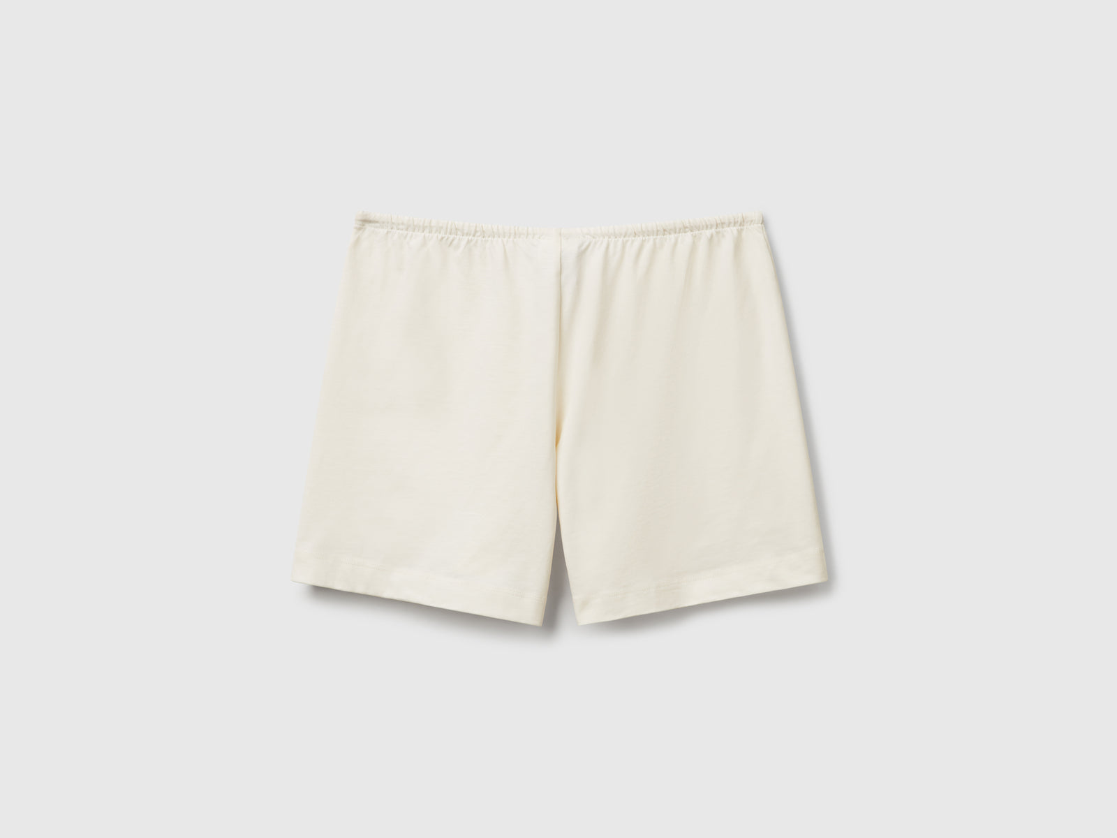 Shorts con coulisse da donna bianco panna 2 | Benetton Outlet