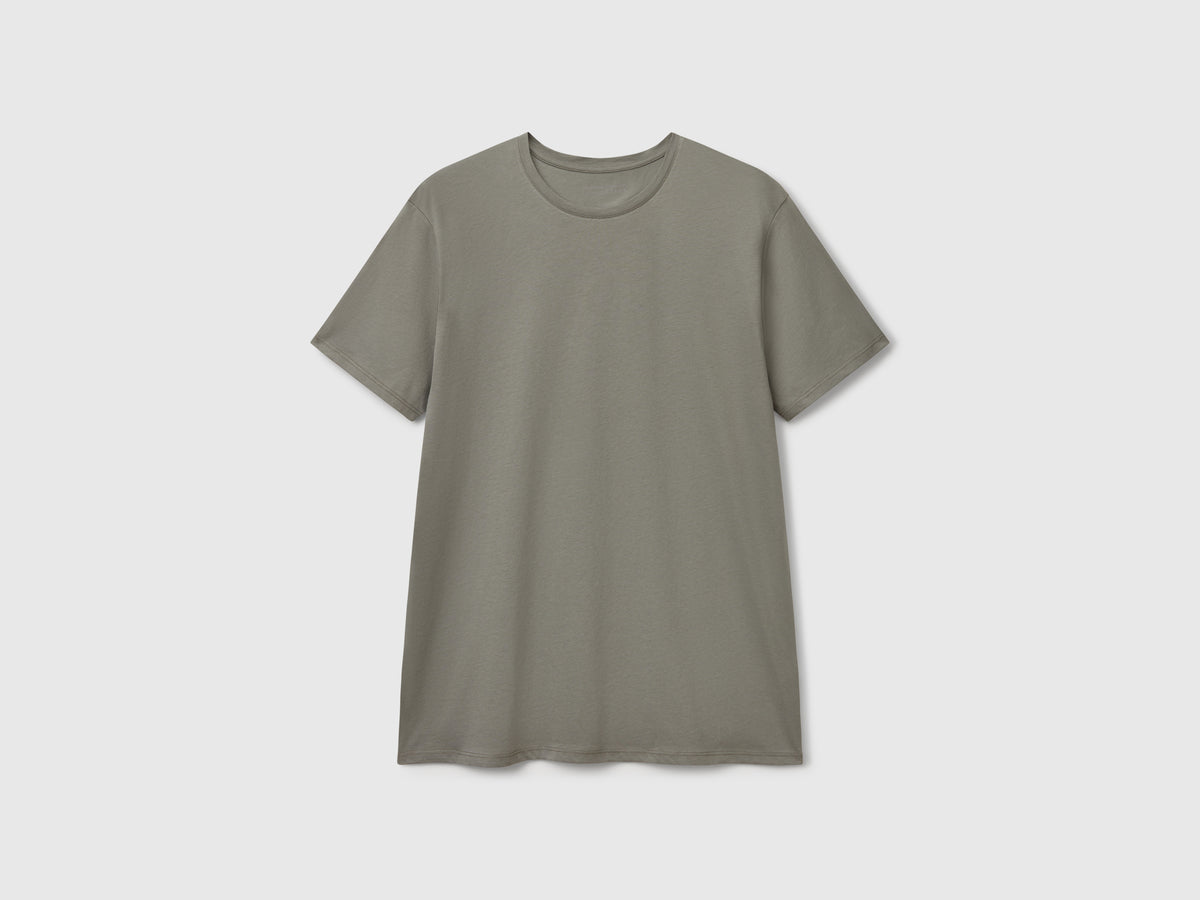 T-shirt in cotone a fibra lunga