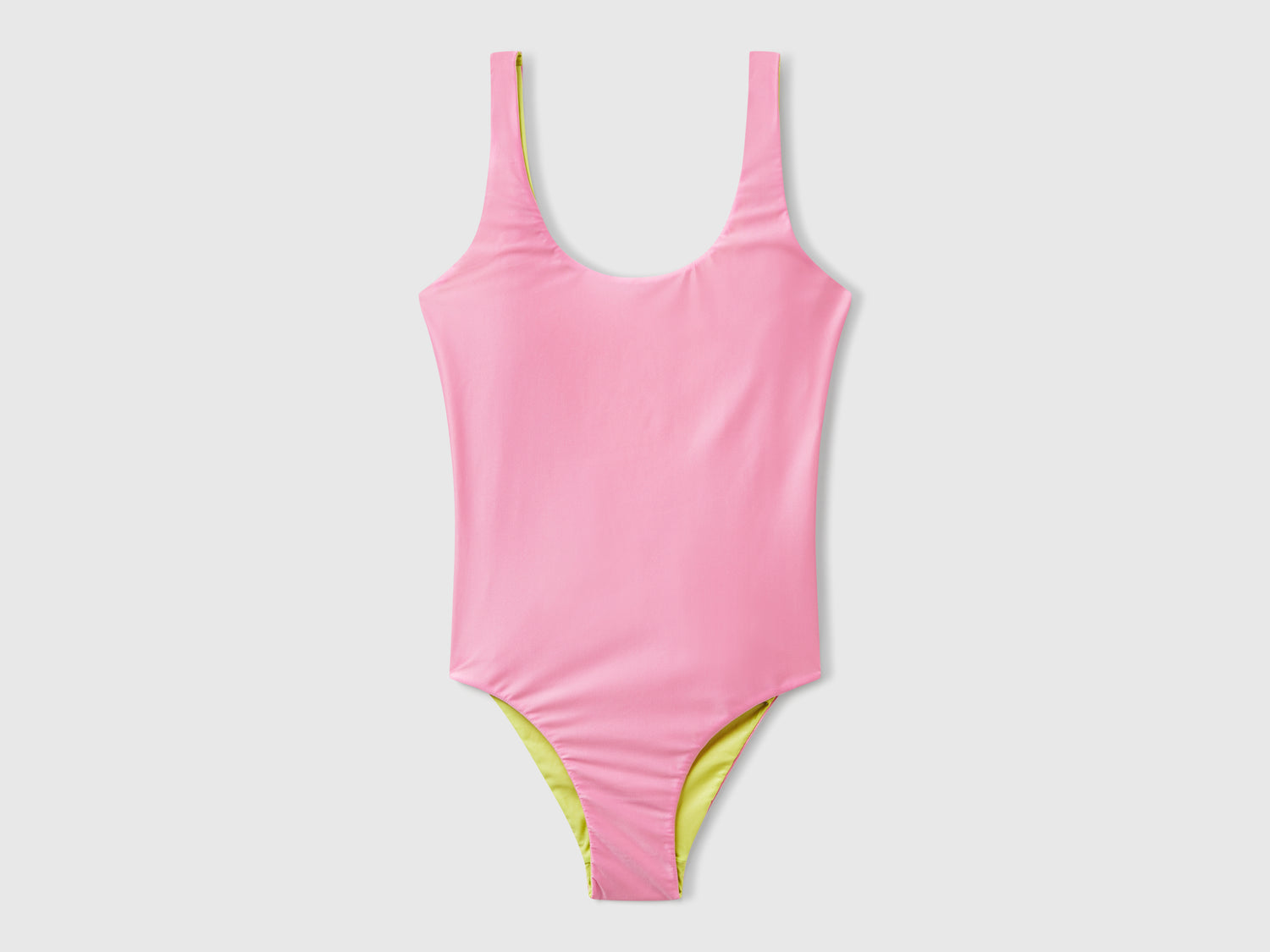 Costume intero reversibile da donna rosa | Benetton Outlet