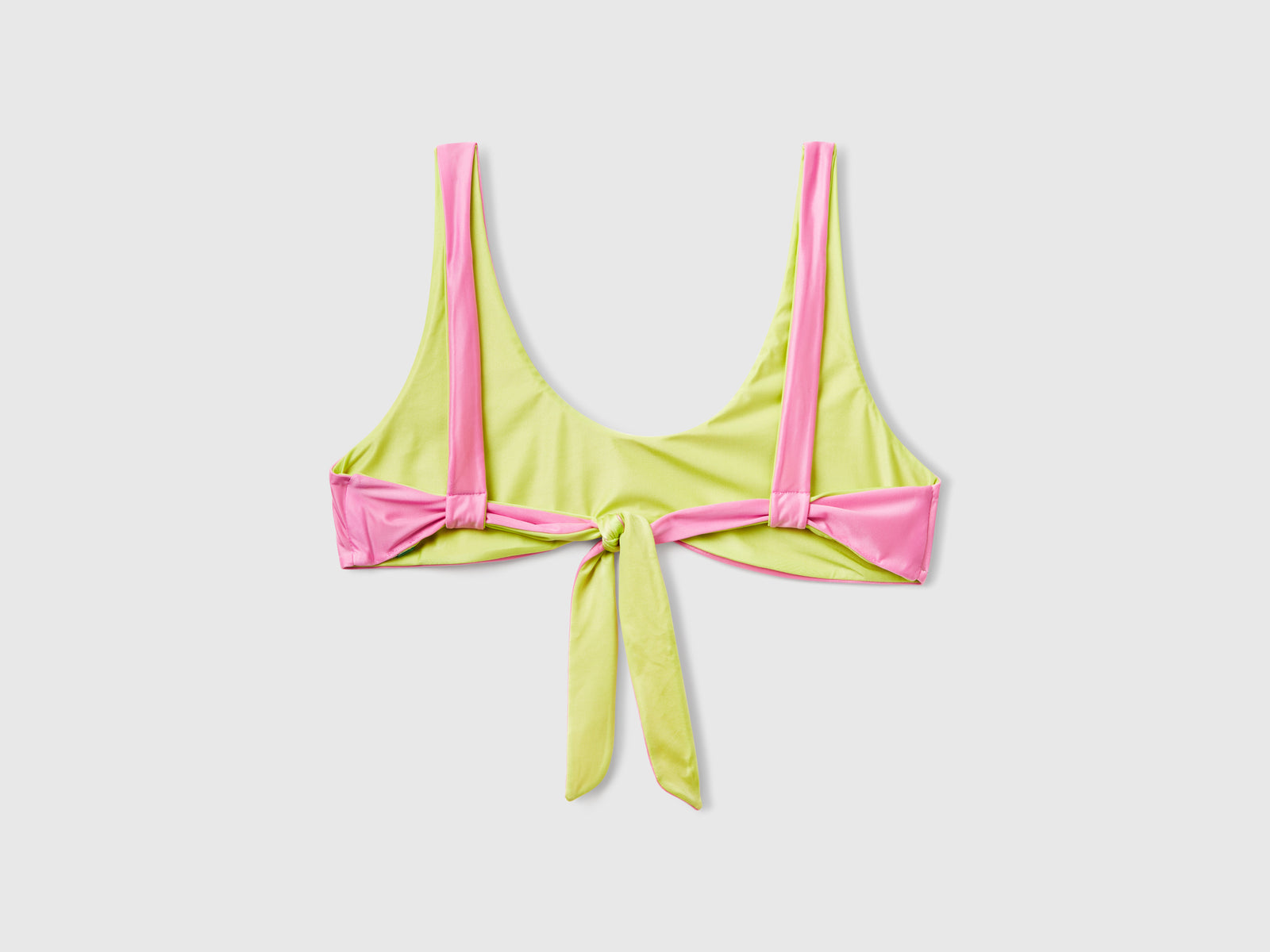 Reggiseno mare reversibile da donna rosa 2 | Benetton Outlet