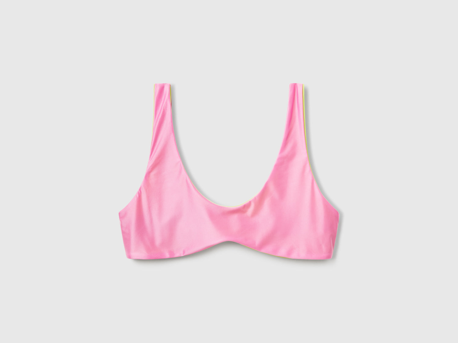 Reggiseno mare reversibile da donna rosa | Benetton Outlet