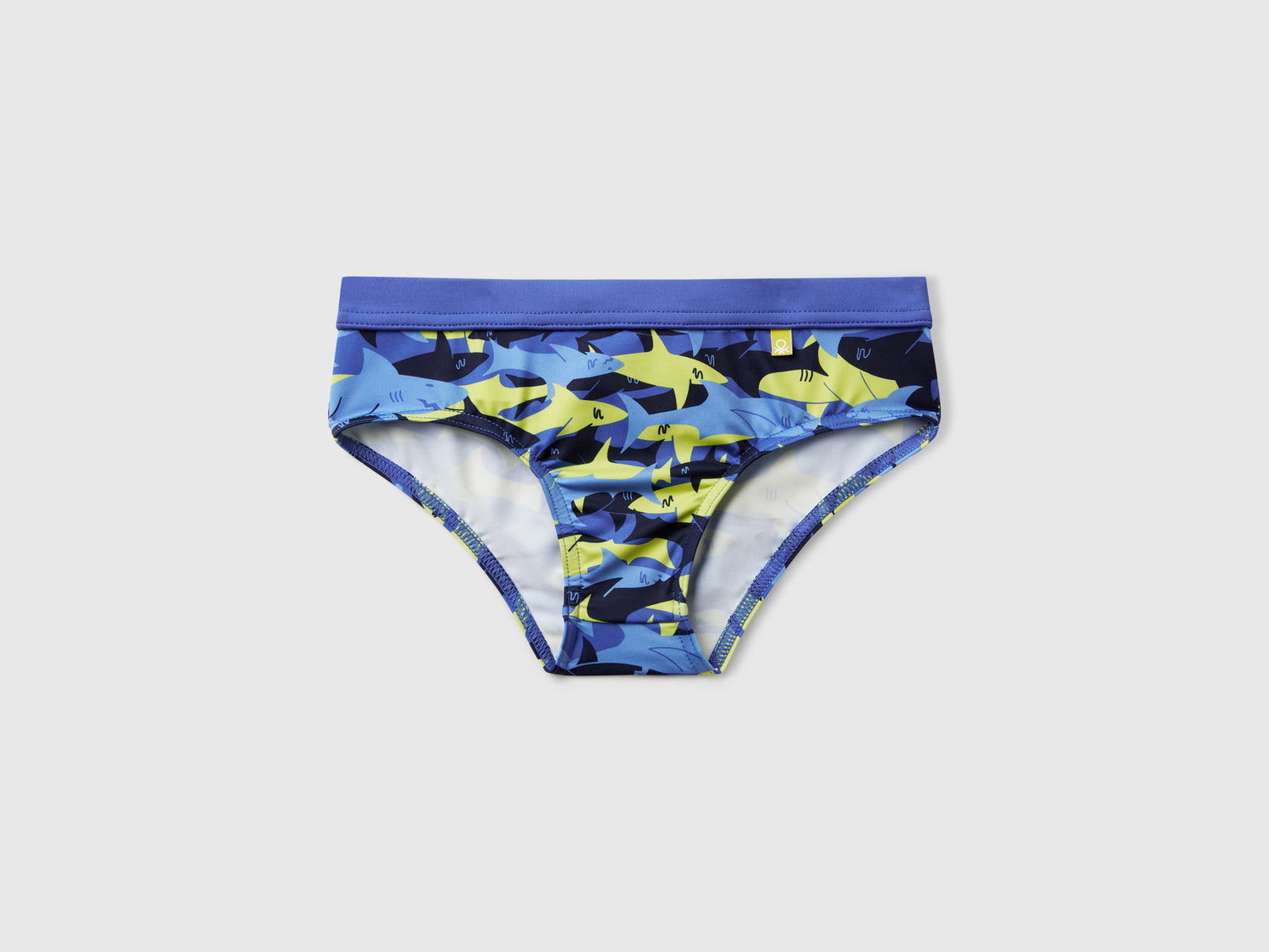 Slip mare con stampa squali da bambino multi-color | Benetton Outlet