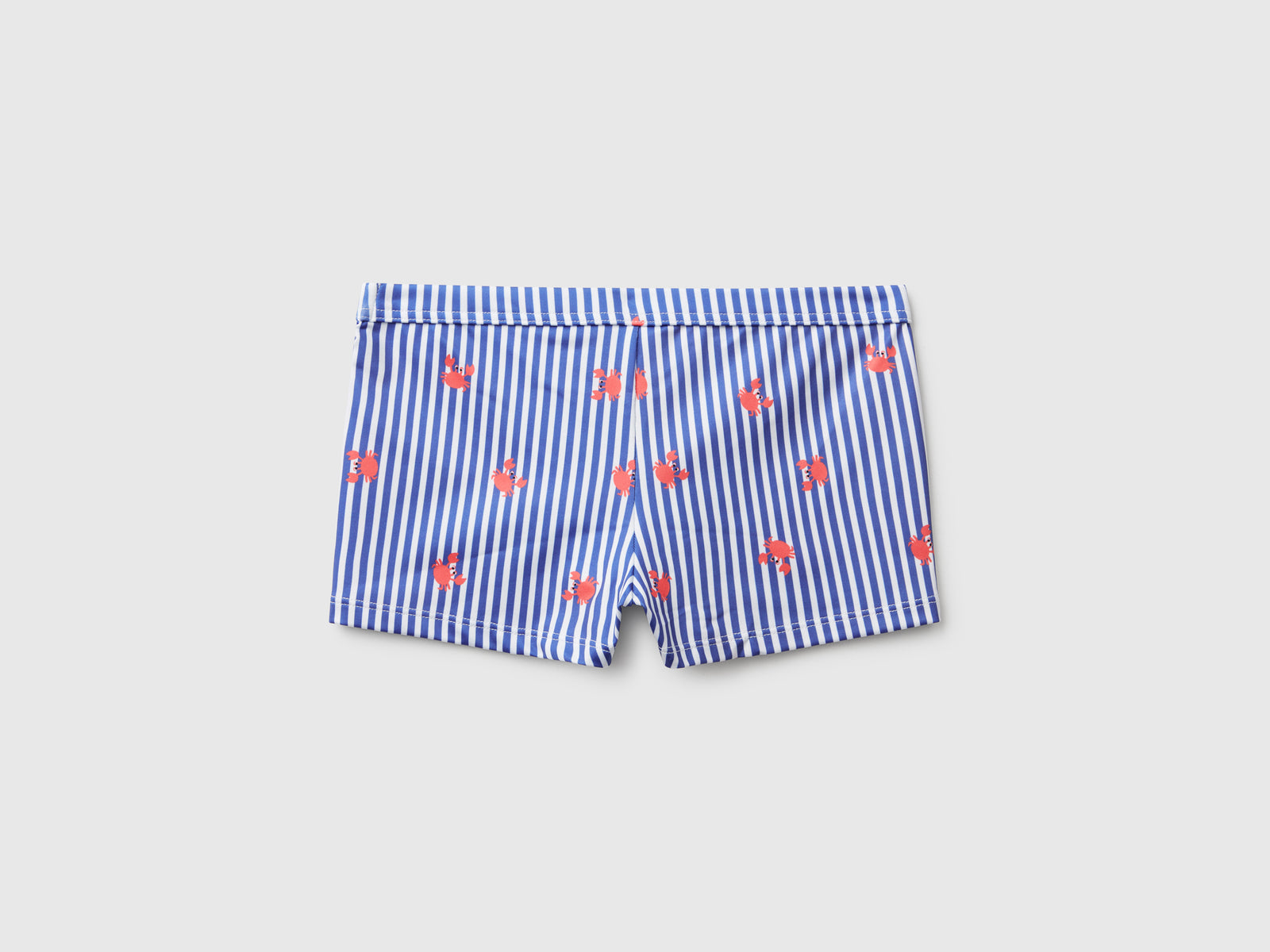 Costume boxer a righe con granchi da bambino blu 2 | Benetton Outlet