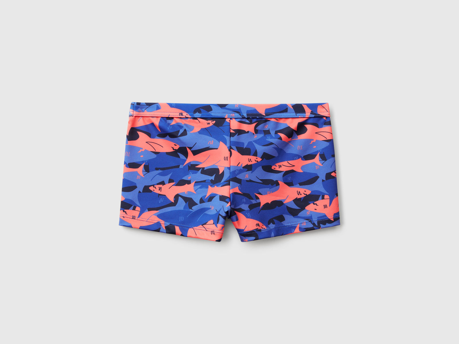Costume boxer con stampa squali da bambino multi-color 2 | Benetton Outlet