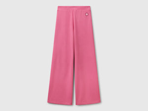 Wide trousers in MODAL