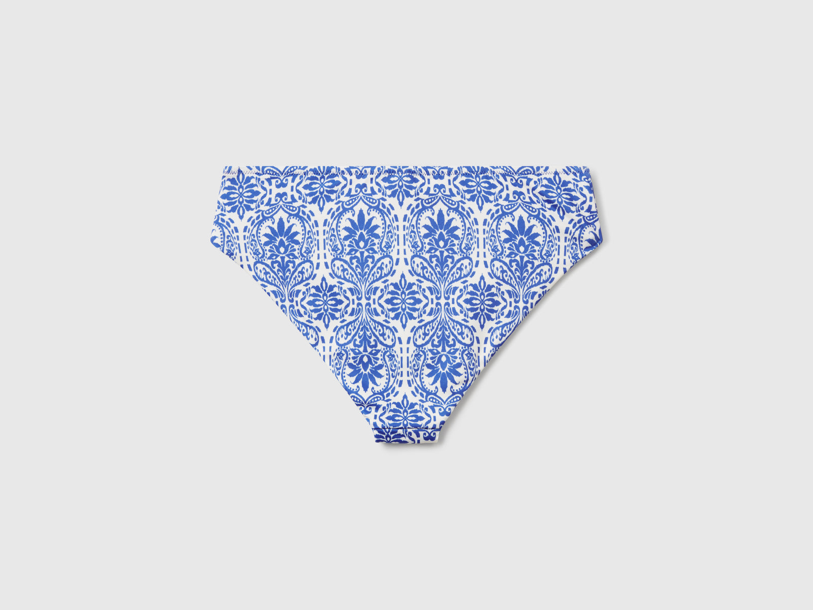 Slip mare fianco alto da donna blu 2 | Benetton Outlet