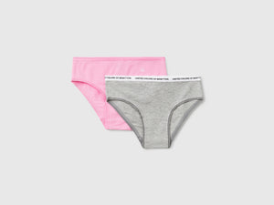 Due slip in cotone stretch
