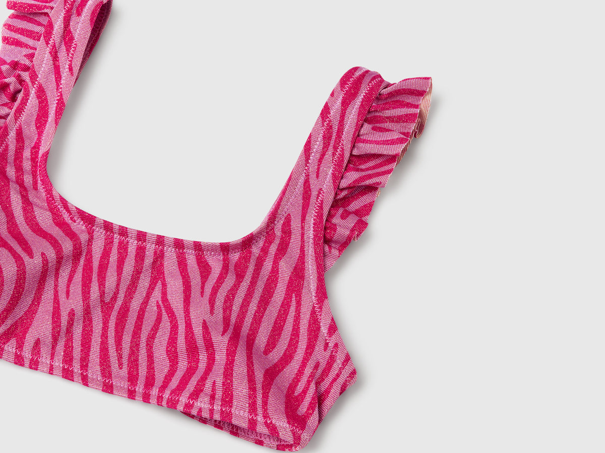 Bikini mare con stampa animalier