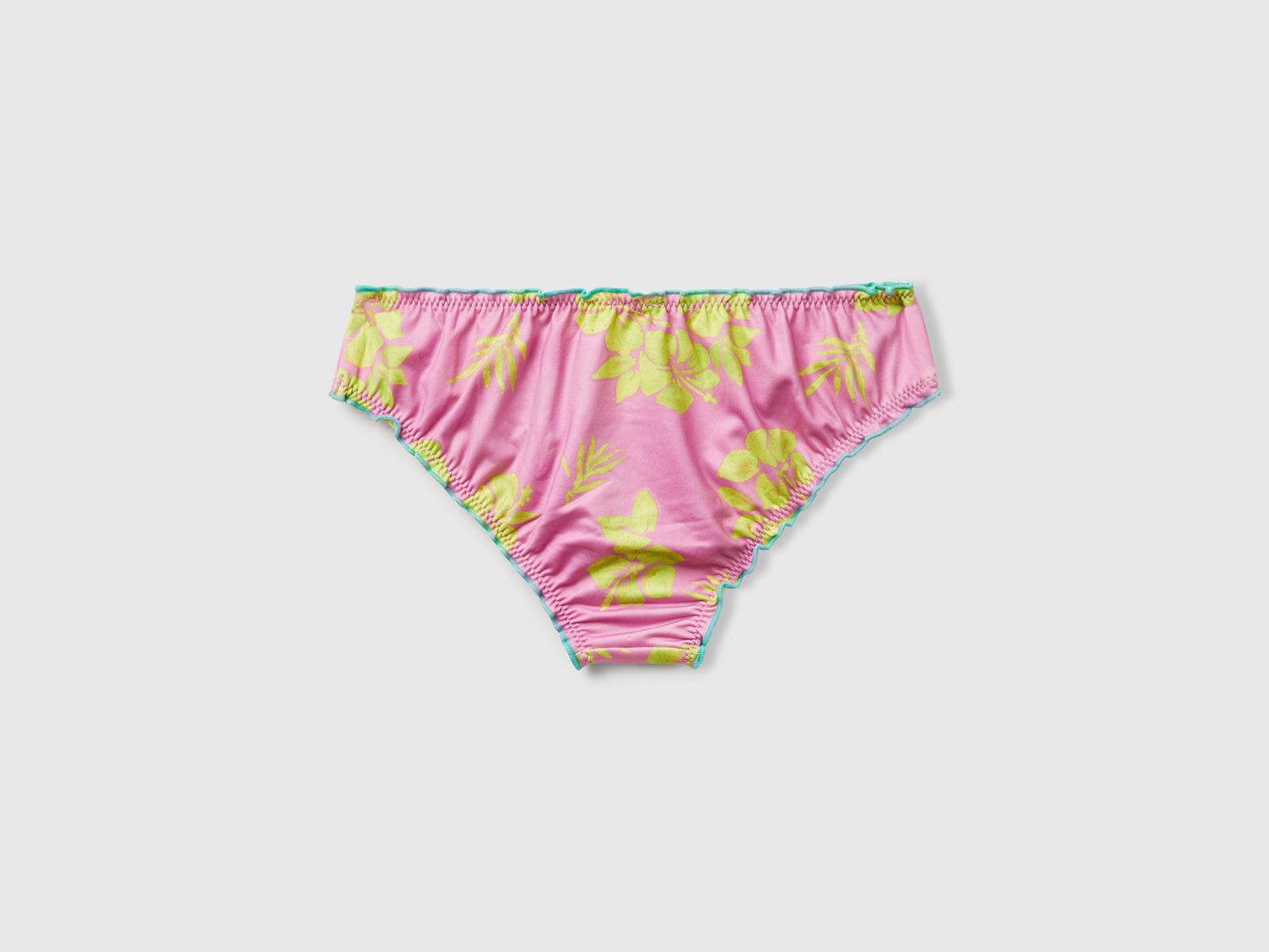 Slip mare con stampa floreale da bambina rosa 2 | Benetton Outlet