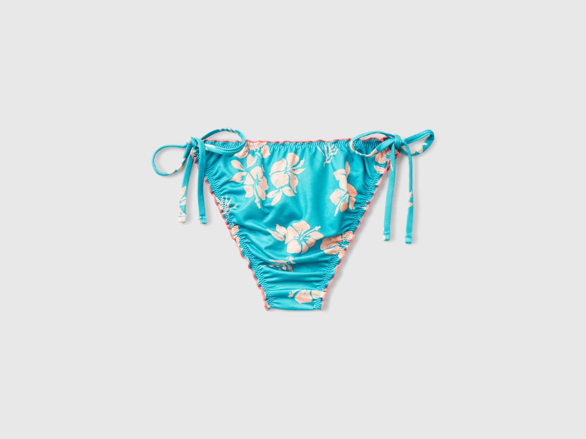 Slip mare con stampa fiori