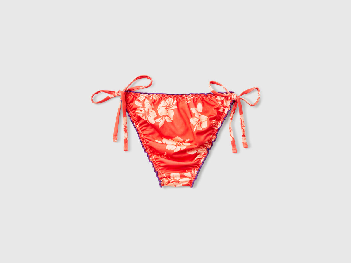 Slip mare con stampa fiori