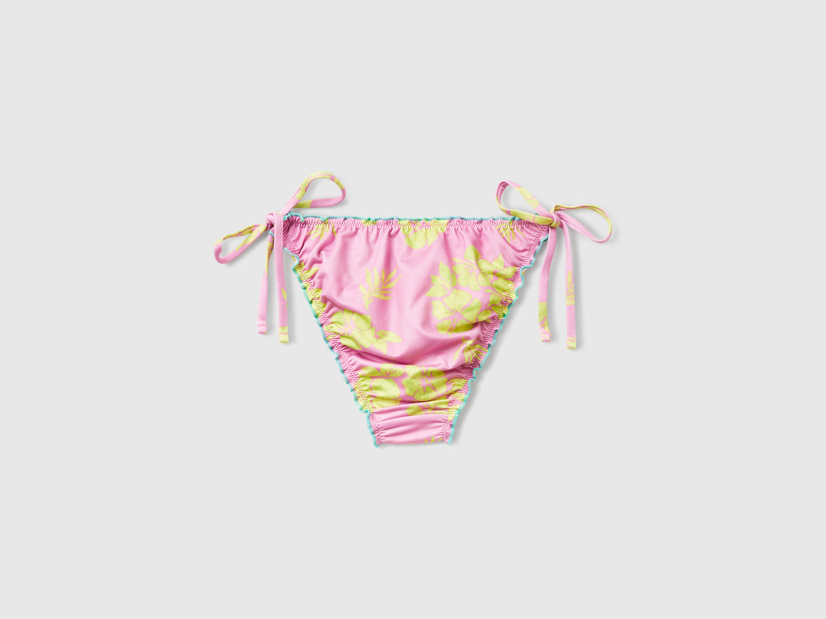 Slip mare con stampa fiori