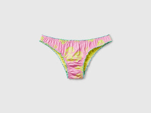 Slip costume con stampa floreale
