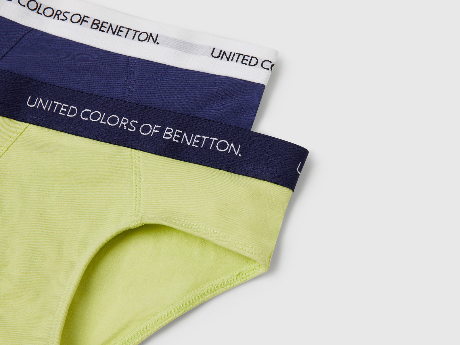 Due slip con elastico logato da bambino multi-color 3 | Benetton Outlet