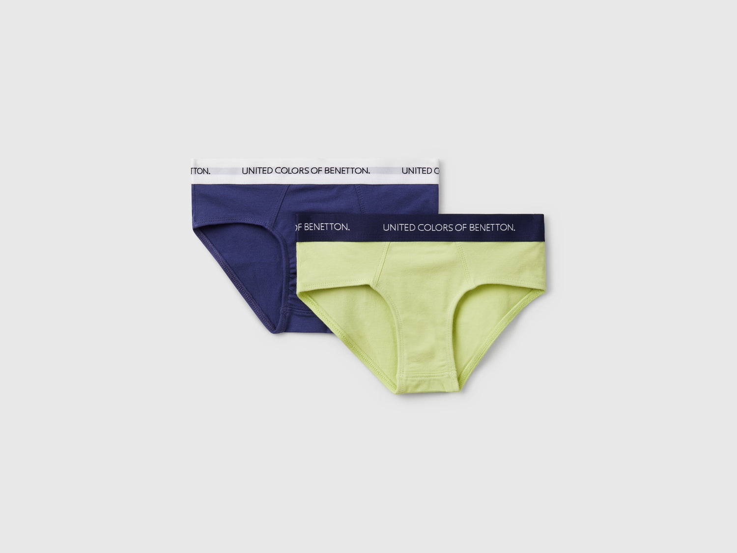 Due slip con elastico logato da bambino multi-color | Benetton Outlet