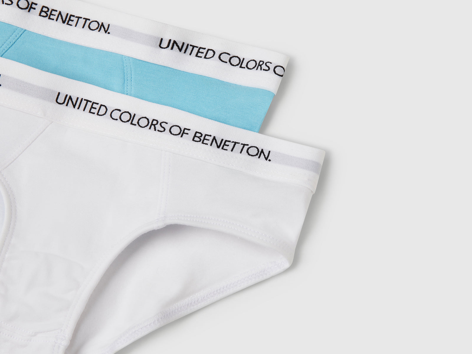 Due slip con elastico logato da bambino multi-color 3 | Benetton Outlet