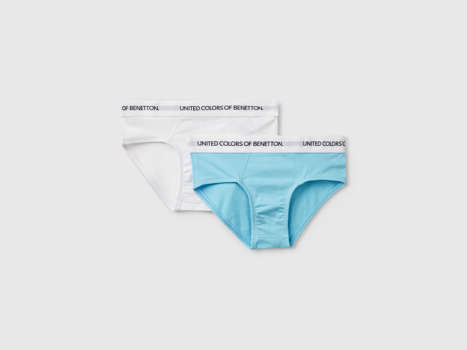 Due slip con elastico logato da bambino multi-color | Benetton Outlet