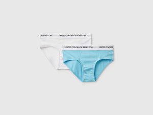Due slip con elastico logato