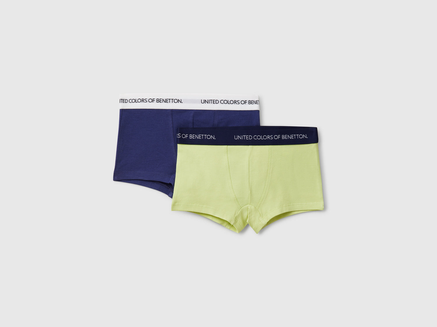 Due boxer con elastico logato da bambino multi-color | Benetton Outlet