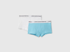 Due boxer con elastico logato