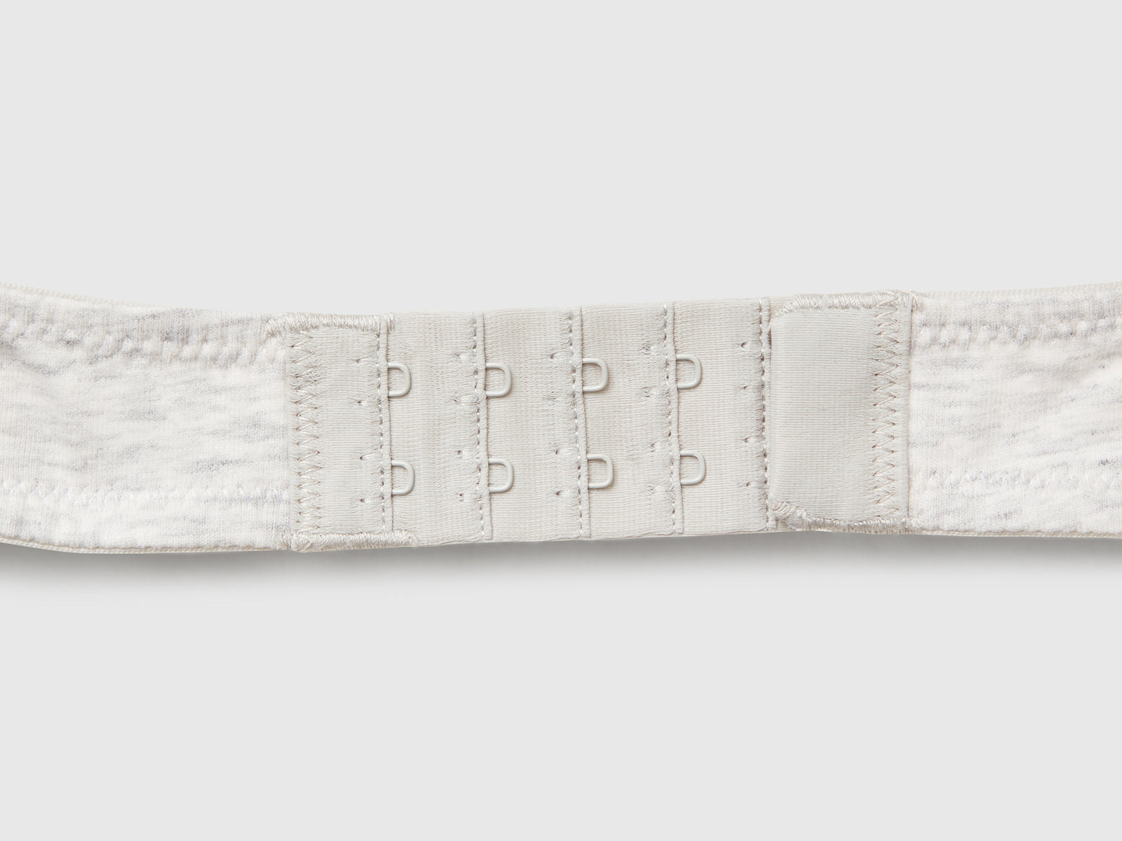 Reggiseno imbottitoin cotone da donna grigio chiaro 3 | Benetton Outlet