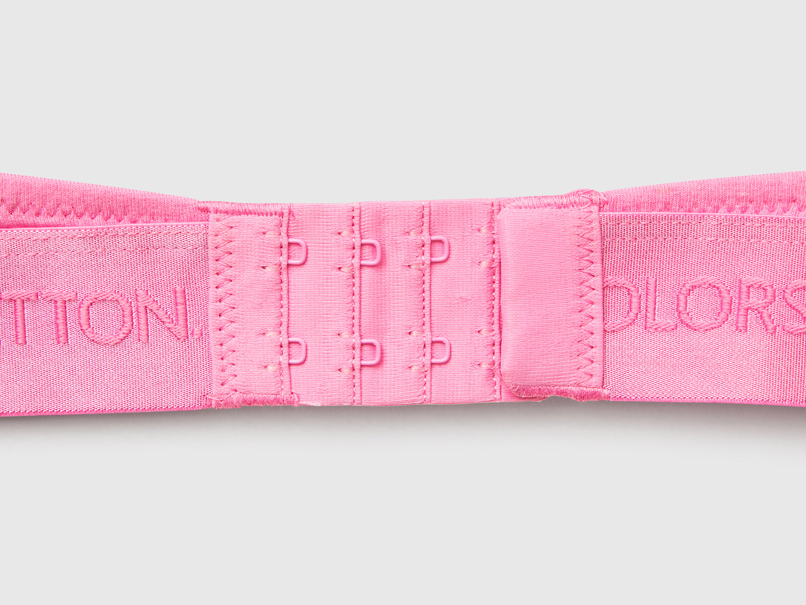Reggiseno a triangolo in cotone stretch da donna rosa 3 | Benetton Outlet