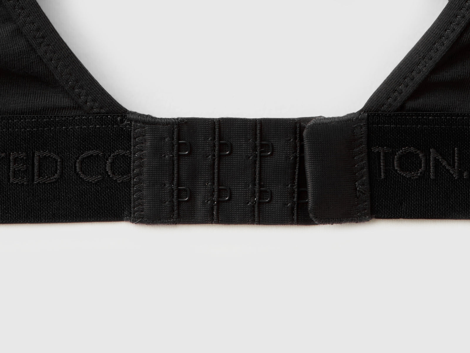 Stretch cotton brassiere da donna nero 3 | Benetton Outlet