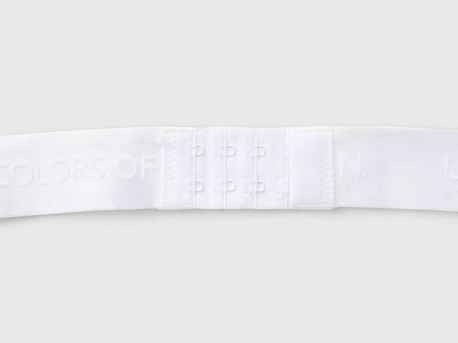 Brassiere in cotone stretch da donna bianco 3 | Benetton Outlet