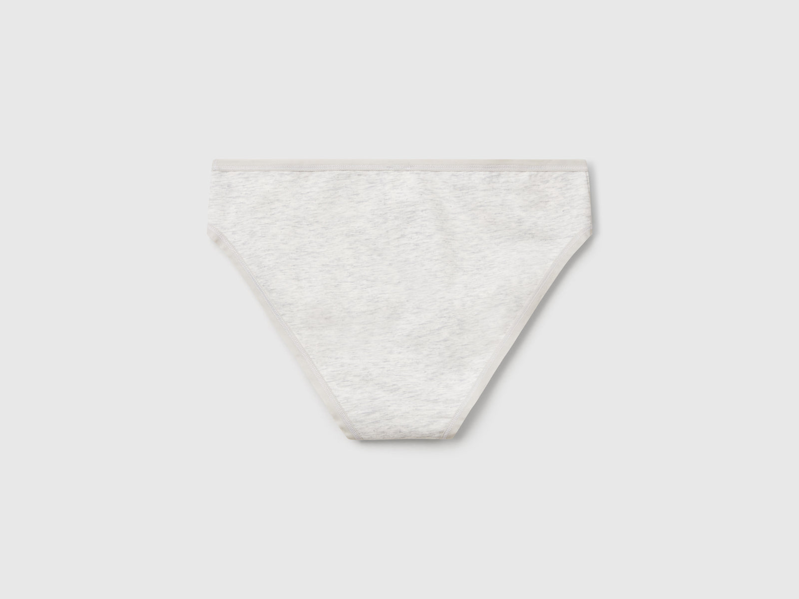 Slip in cotone bio stretch da donna grigio chiaro 2 | Benetton Outlet